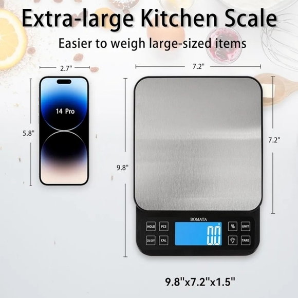 BOMATA Large Kitchen Scale - Brand New! - Picture 2 of 4